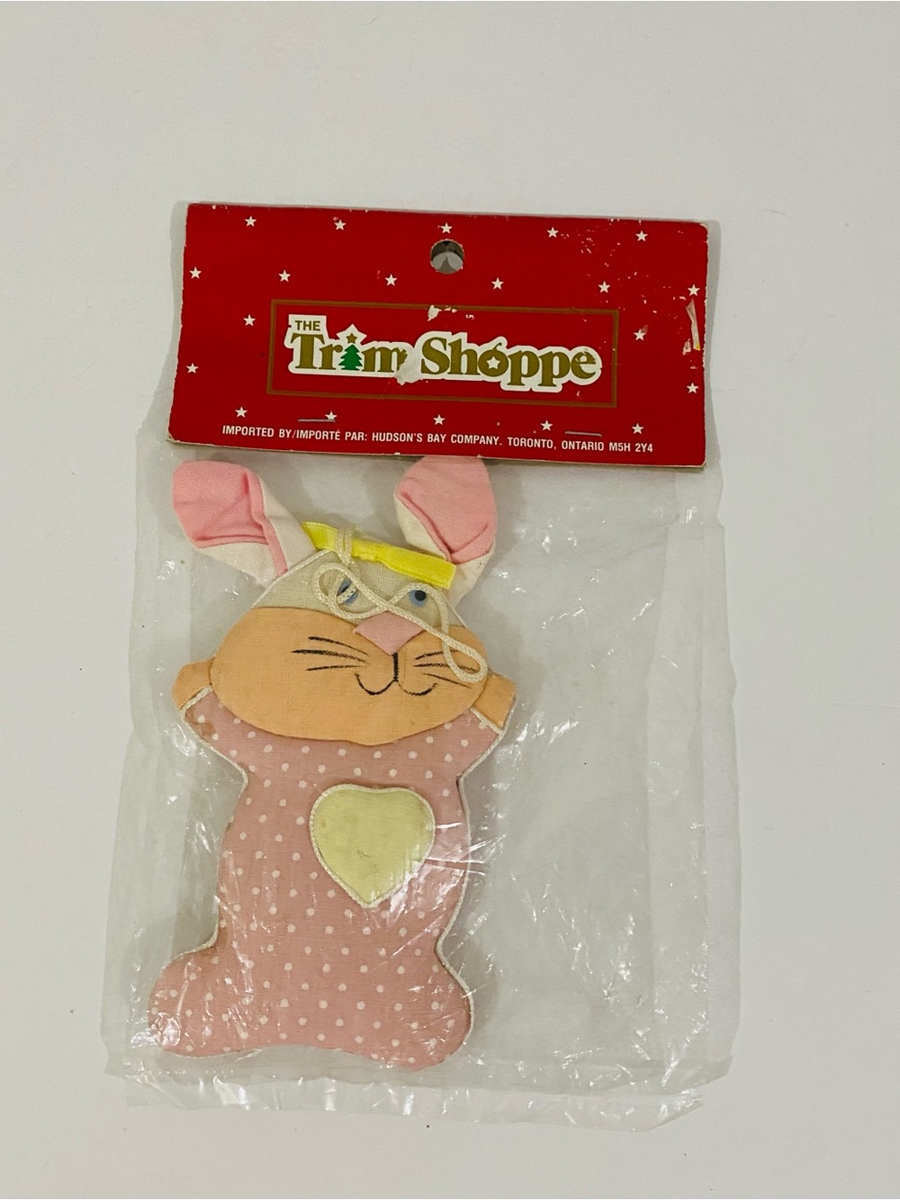 Pink Bunny Plush Kids Accessory
